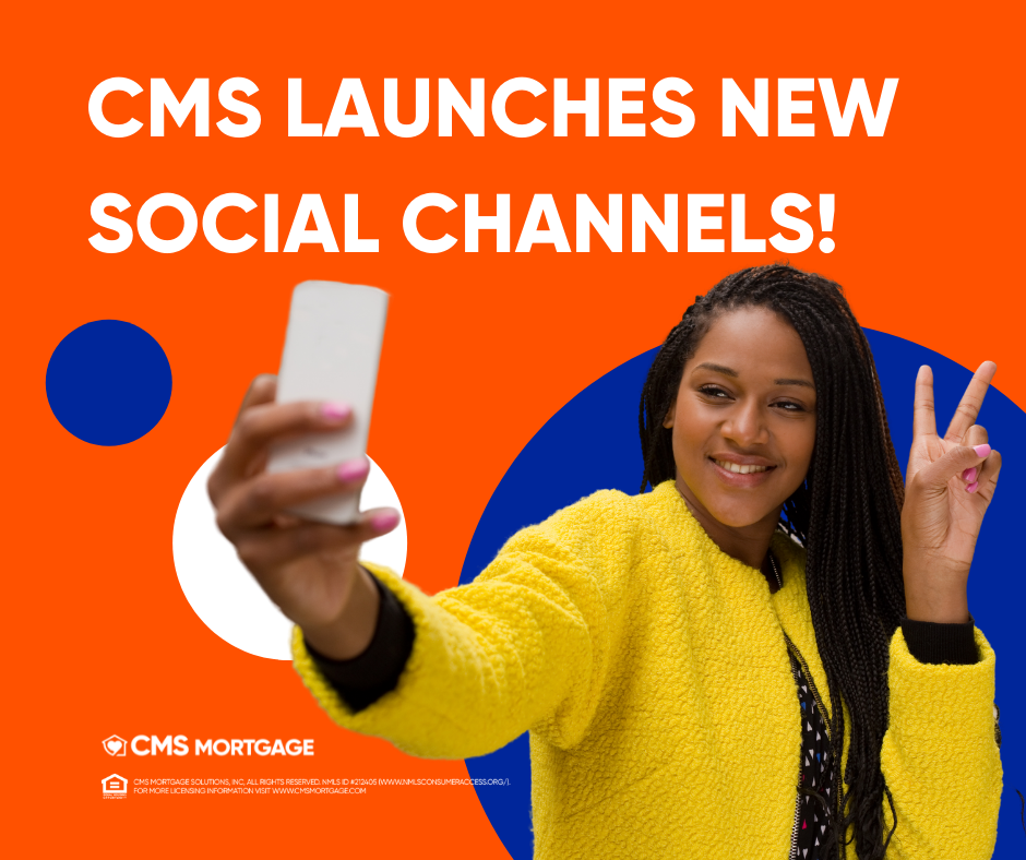 CMS Mortgage Launches New Social Media Channels!