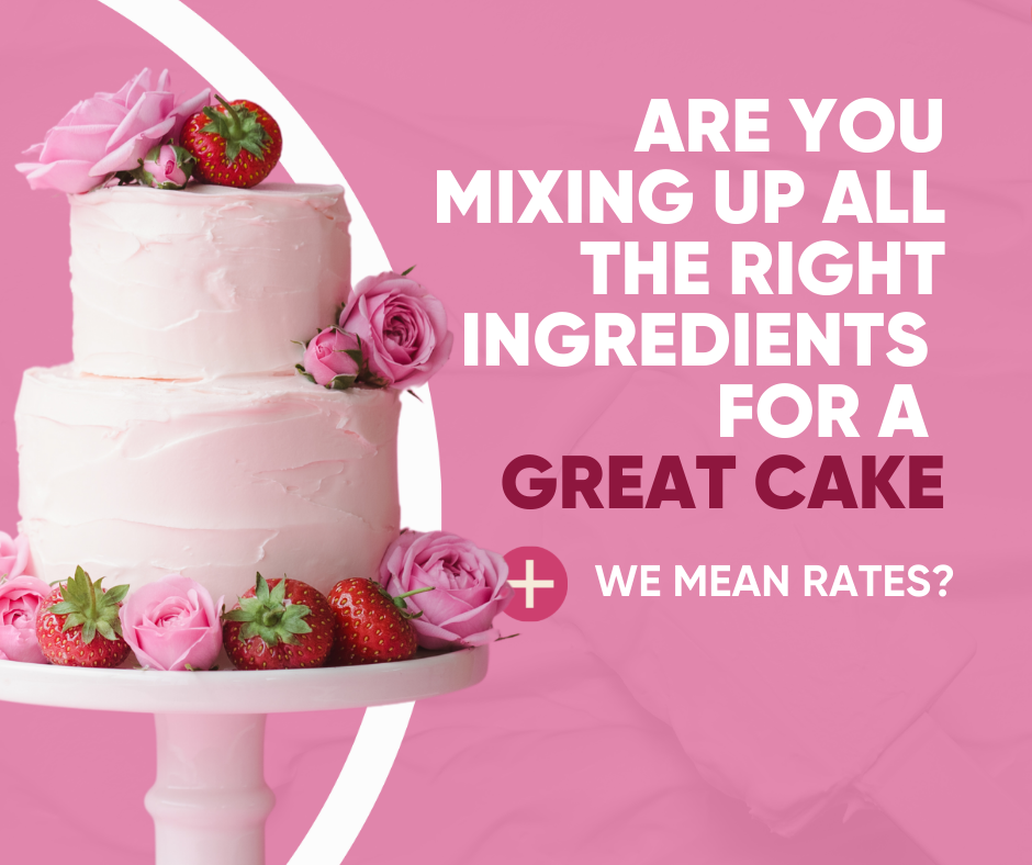 Are You Mixing Up All The Right Ingredients For a Great Cake, We Mean Rate? - CMS Mortgage Solutions