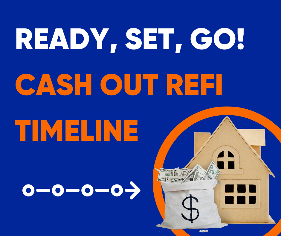 Ready, Set, Go! Cash Out Refi Timeline