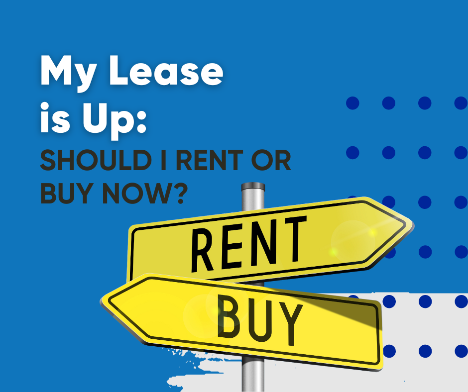 My Lease is Up. Do I Rent or Buy a Home?